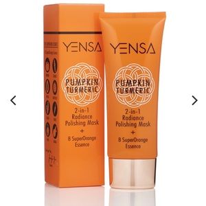 NEW Yensa Pumpkin Turmeric 2-in-1 Radiance Mask